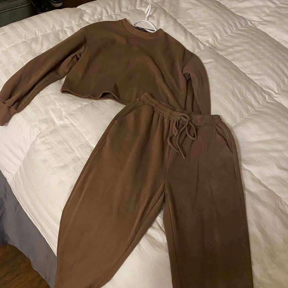 Brown matching set